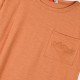Jersey t-shirt with pocket for boys | RUST
