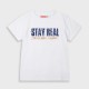 Jersey t-shirt with print for boys | WHITE