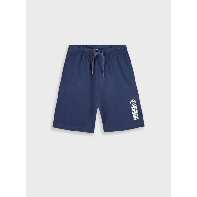 French terry bermuda for boys | NAVY