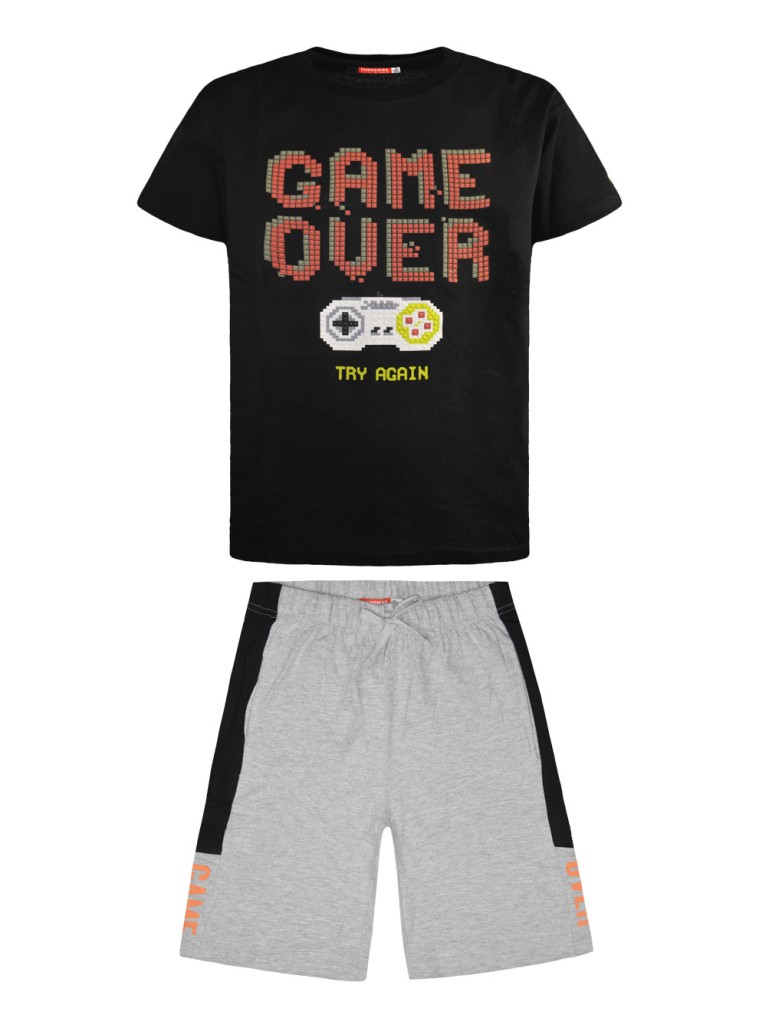 Jersey set Game Over | GREY MELANGE
