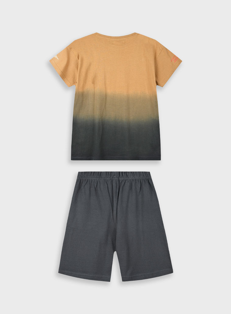 Jersey 2 piece set for boys | ANTHRACITE