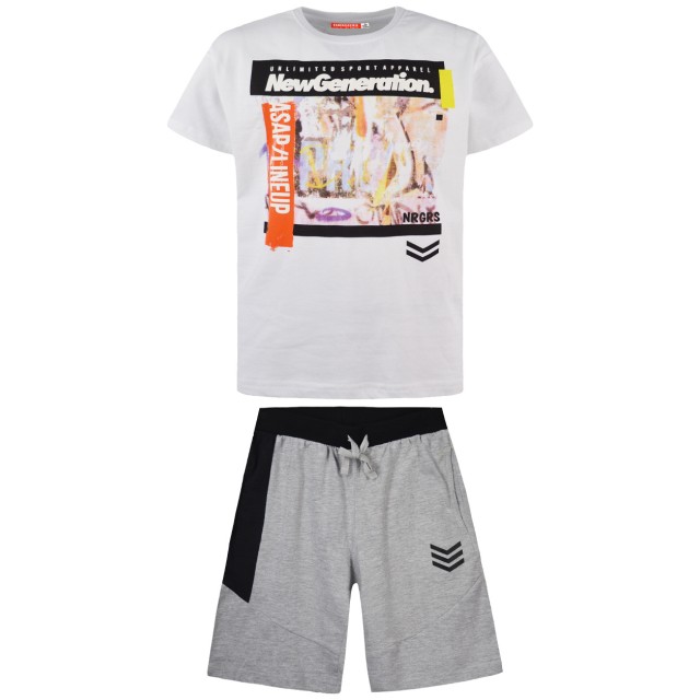 Jersey set New Generation | GREY MELANGE