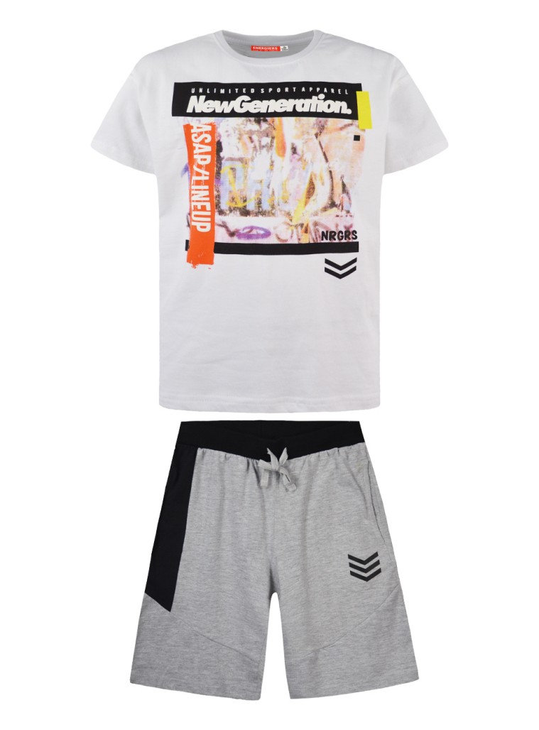 Jersey set New Generation | GREY MELANGE
