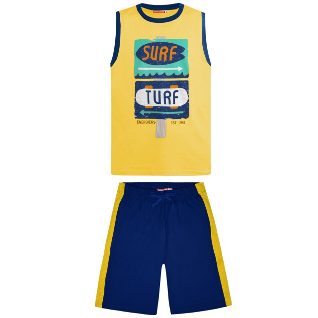 Jersey set print Surf Turf | NAVY