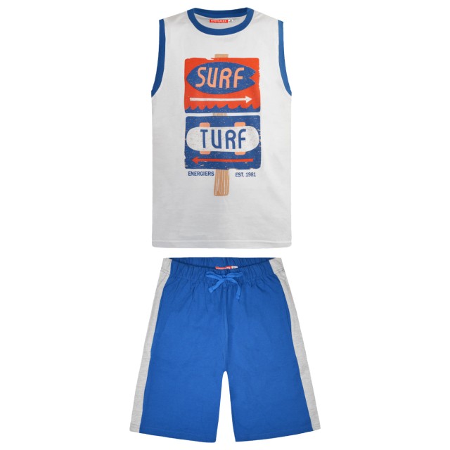 Jersey set print Surf Turf | ROYAL BLUE