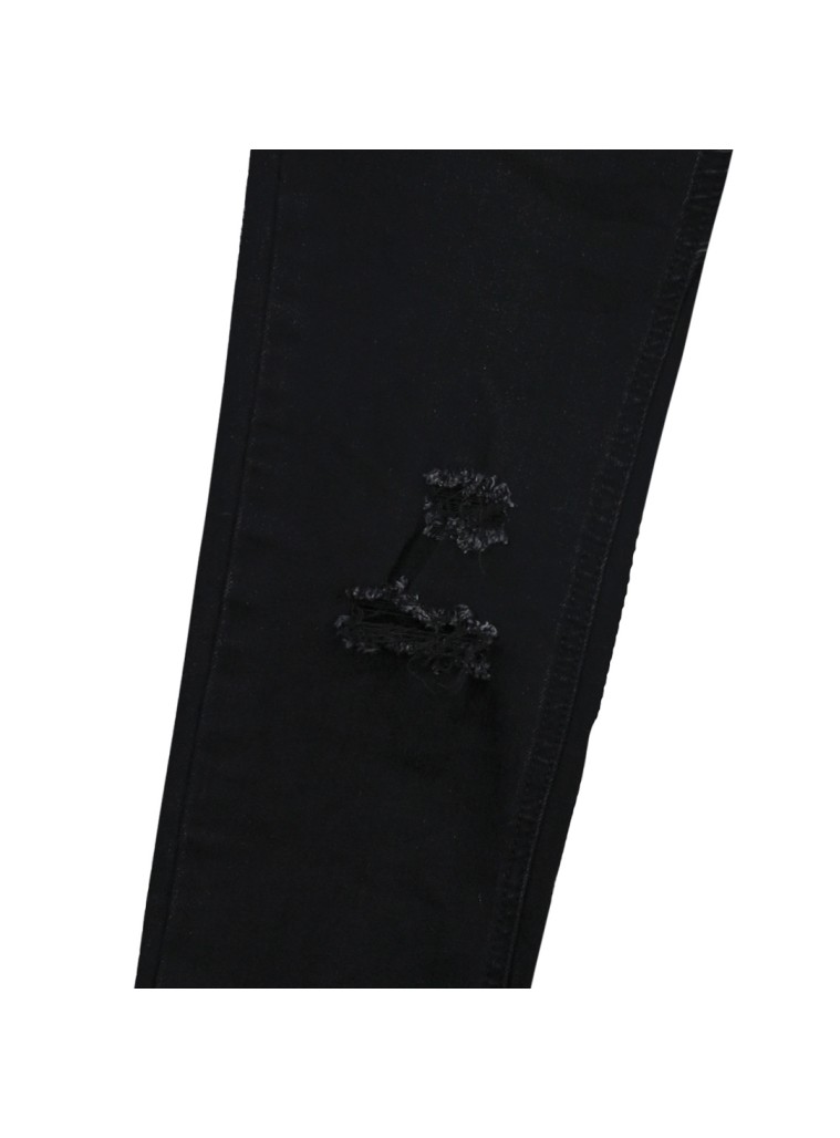 Παντελόνι τζην με σκισίματα για αγόρι | ΜΑΥΡΟ ΤΖΗΝ