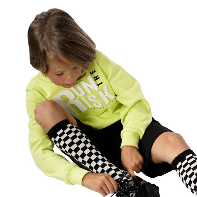 Μπλούζα φούτερ για αγόρι με ανάγλυφο τύπωμα | ΛΑΙΜ