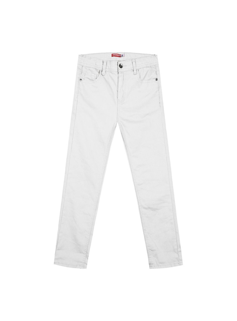 Παντελόνι σταθερό πεντάτσεπο για αγόρι | ΛΕΥΚΟ