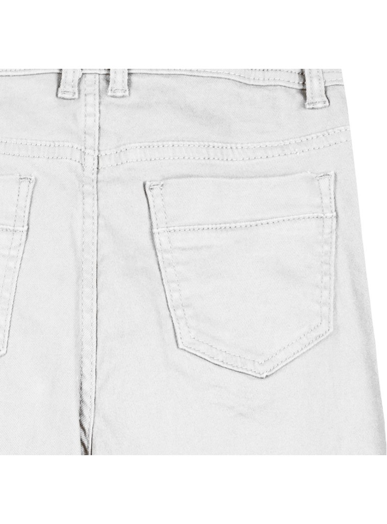 Παντελόνι σταθερό πεντάτσεπο για αγόρι | ΛΕΥΚΟ