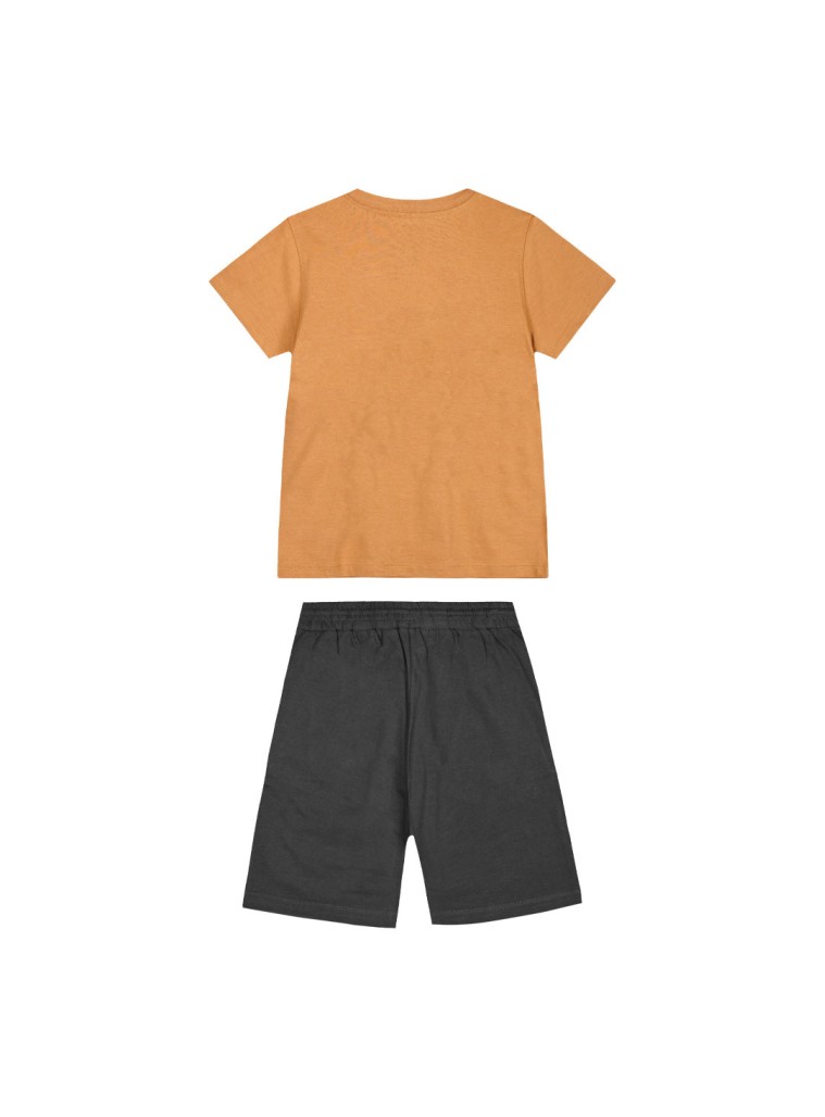 Παιδικό σετ μακό 2 τεμάχια με τύπωμα για αγόρι | ΑΝΘΡΑΚΙ