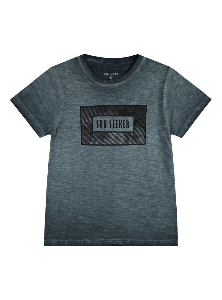 Μακό κοντομάνικη μπλούζα με τύπωμα για αγόρι | ΠΡΑΣΙΝΟ ΤΟΥ ΔΑΣΟΥΣ