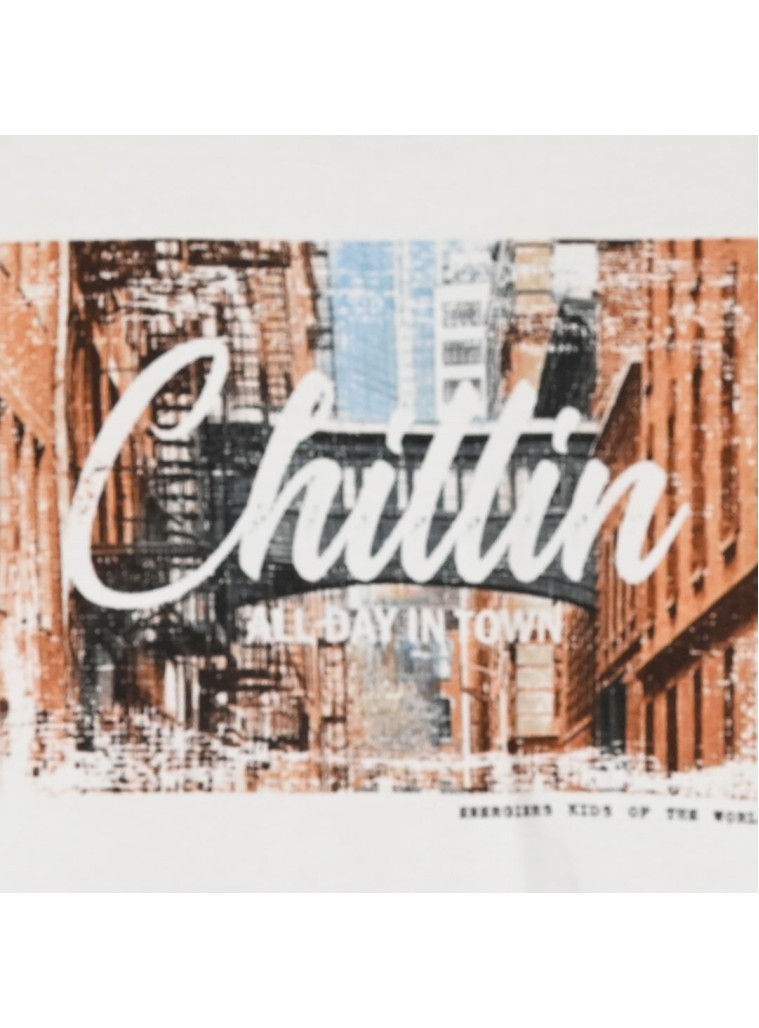 Κοντομάνικη μπλούζα με τύπωμα για αγόρι | ΕΚΡΟΥ