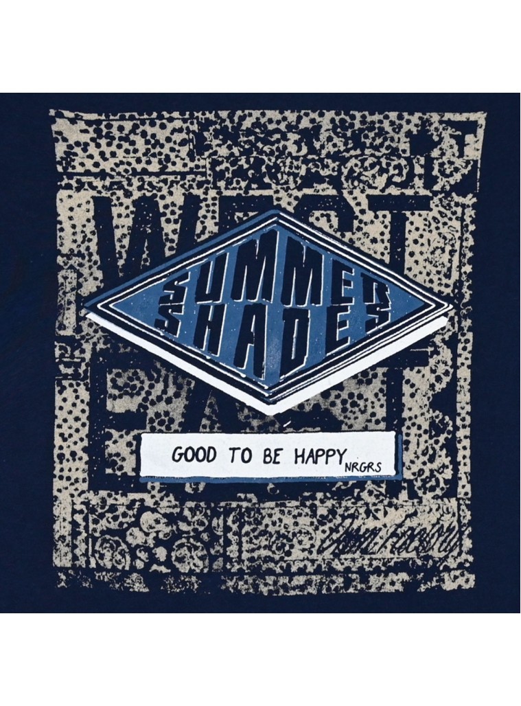 Κοντομάνικη μπλούζα με τύπωμα για αγόρι | ΜΑΡΕΝ