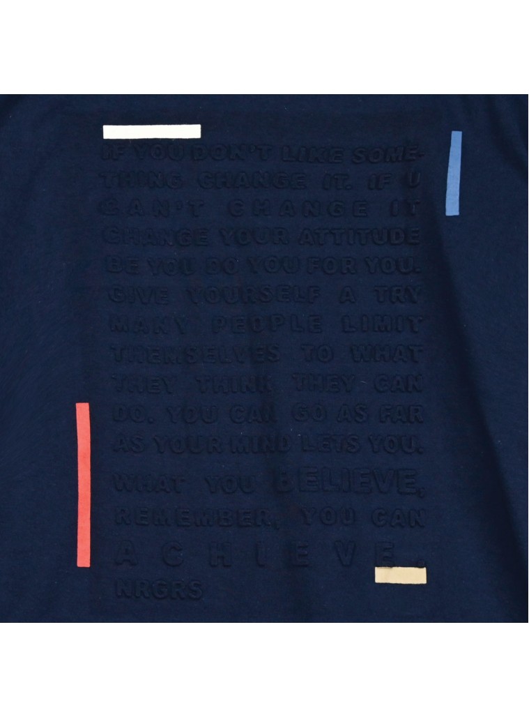 Κοντομάνικη μπλούζα με ανάγλυφο τύπωμα για αγόρι | ΜΑΡΕΝ