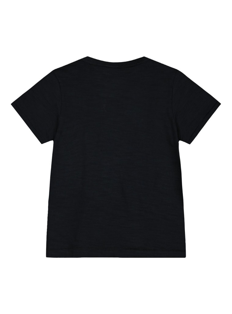 Κοντομάνικη μπλούζα με τύπωμα για αγόρι | ΜΑΥΡΟ