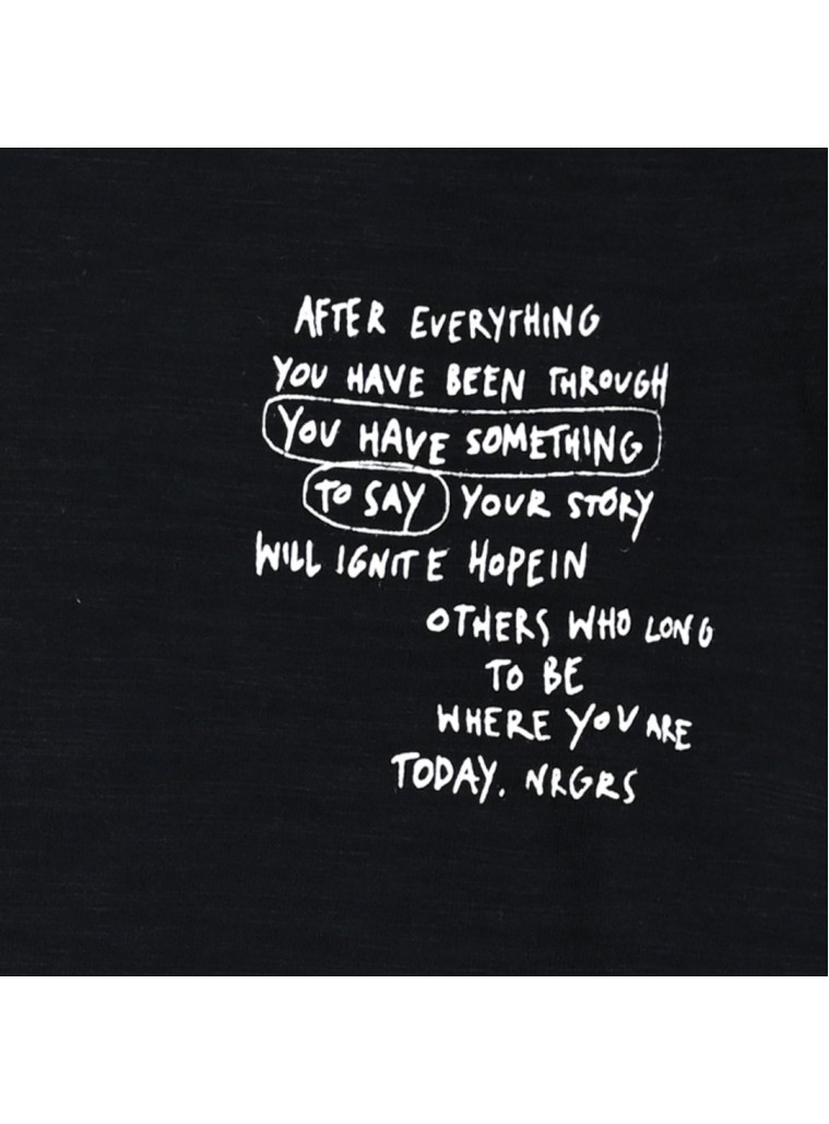 Κοντομάνικη μπλούζα με τύπωμα για αγόρι | ΜΑΥΡΟ