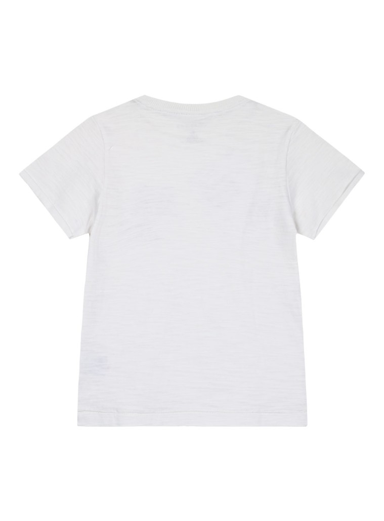 Κοντομάνικη μπλούζα με τύπωμα για αγόρι | ΛΕΥΚΟ