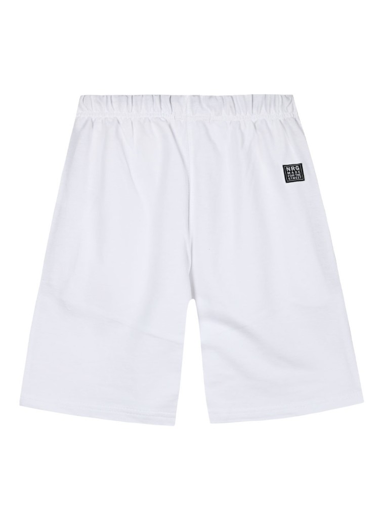 Βερμούδα με τυπωμένα ένθετα για αγόρι | ΛΕΥΚΟ