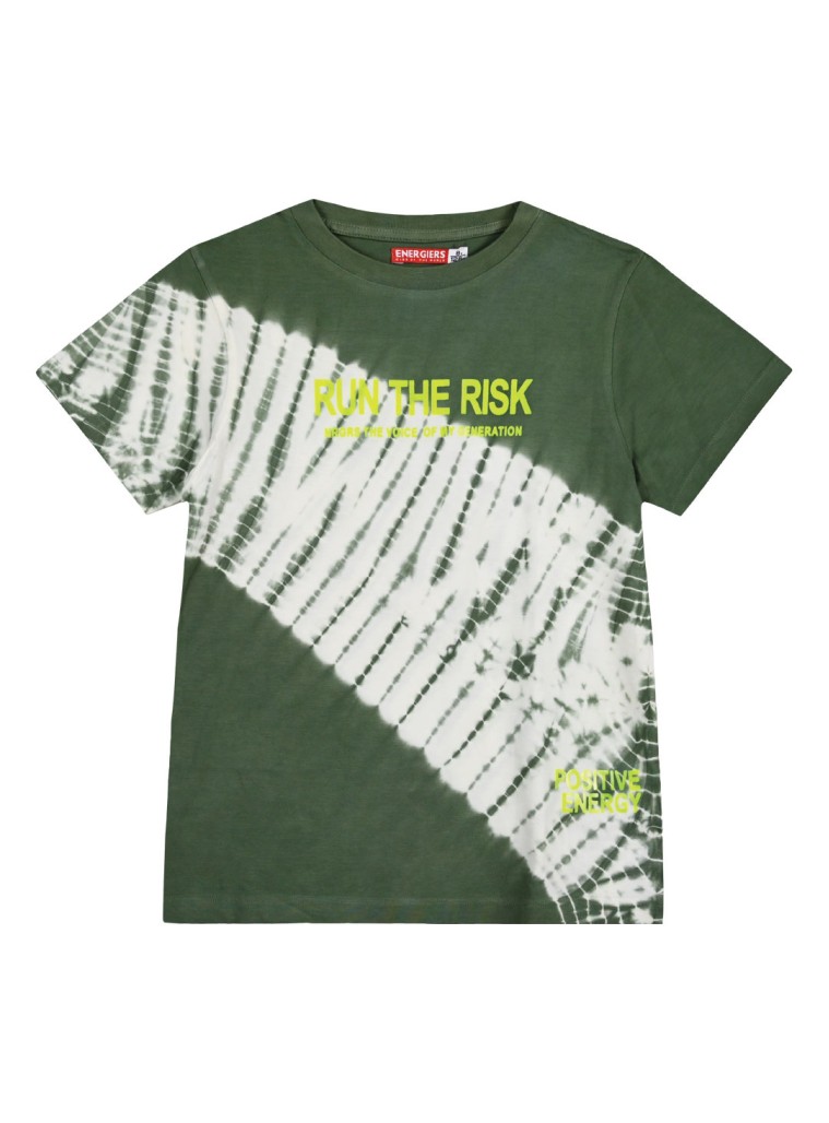 Boy΄s tie dye t-shirt with print | BATIK
