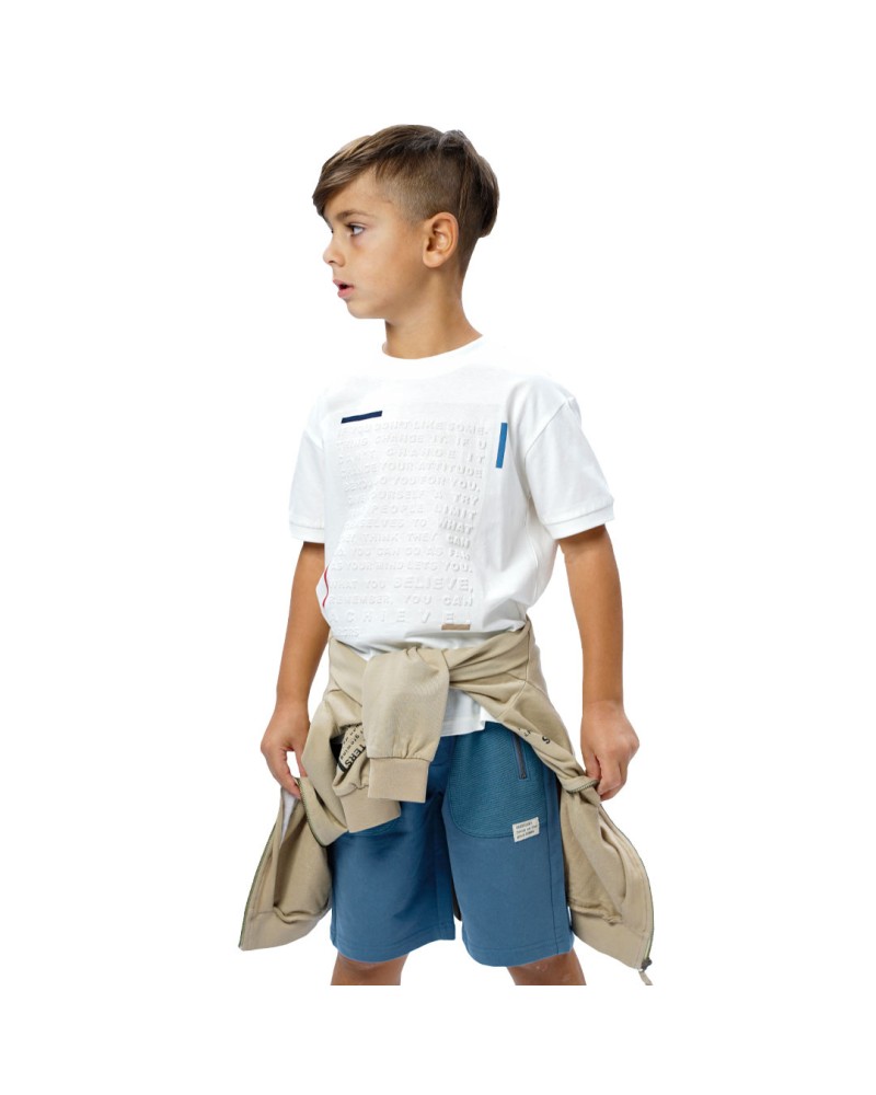 Βερμούδα με τσέπες από ύφασμα ριπ για αγόρι | ΑΚΟΥΑ