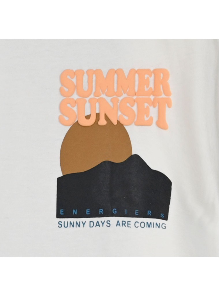 Κοντομάνικη μπλούζα με τύπωμα για αγόρι | ΕΚΡΟΥ