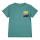 Κοντομάνικη μπλούζα με τύπωμα για αγόρι | ΠΡΑΣΙΝΟ ΤΗΣ ΕΡΗΜΟΥ