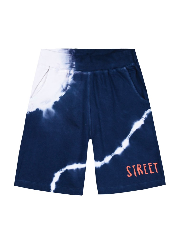 Βερμούδα τύπου tie dye με τύπωμα  για αγόρι | ΜΑΡΕΝ