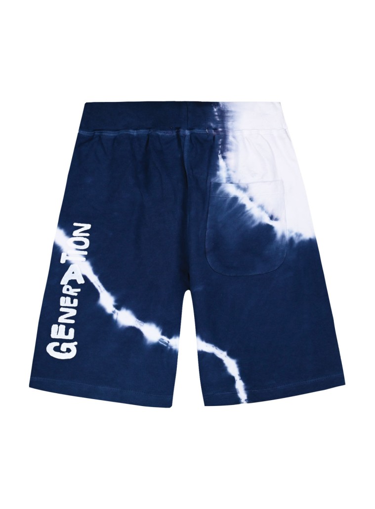 Βερμούδα τύπου tie dye με τύπωμα  για αγόρι | ΜΑΡΕΝ