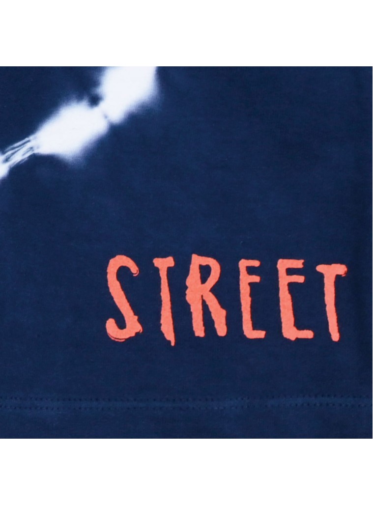 Βερμούδα τύπου tie dye με τύπωμα  για αγόρι | ΜΑΡΕΝ