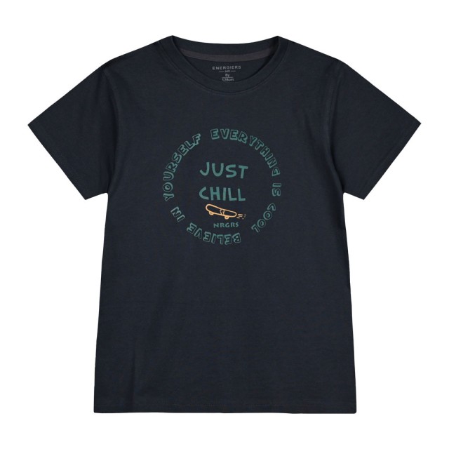 Κοντομάνικη μπλούζα με τύπωμα για αγόρι | ΑΝΘΡΑΚΙ