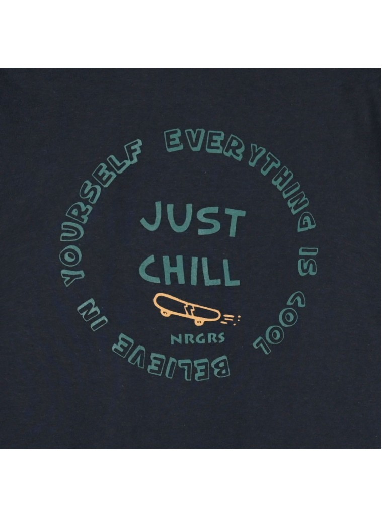 Κοντομάνικη μπλούζα με τύπωμα για αγόρι | ΑΝΘΡΑΚΙ