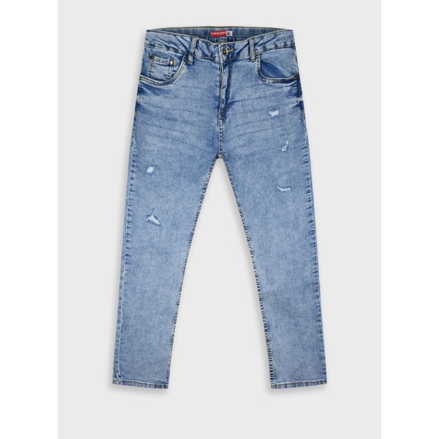 Slim fit jeans for boys | LIGHT BLUE DENIM