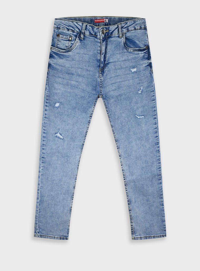 Slim fit jeans for boys | LIGHT BLUE DENIM