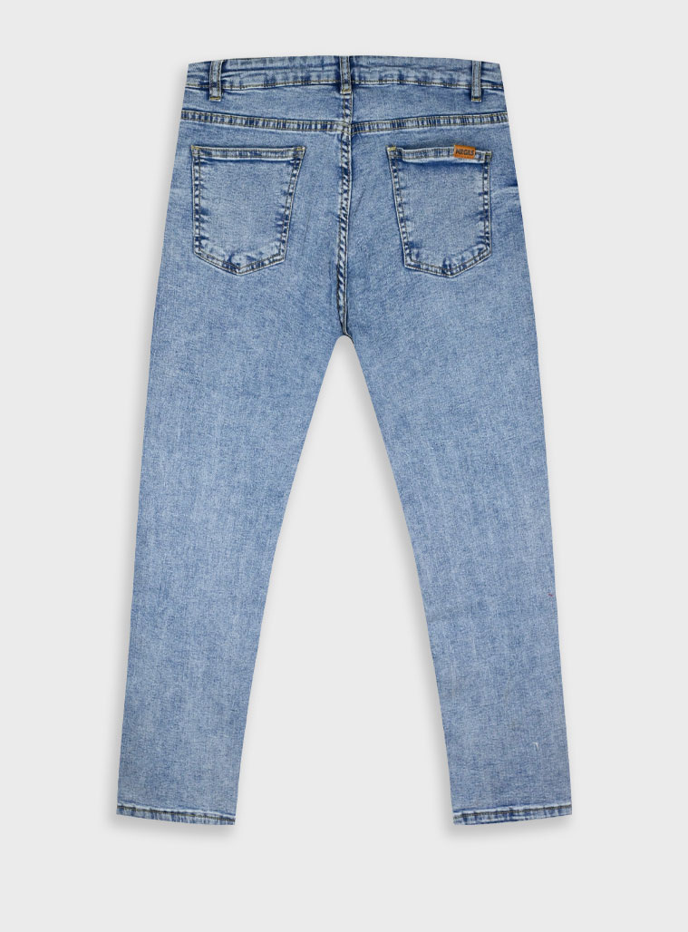 Slim fit jeans for boys | LIGHT BLUE DENIM