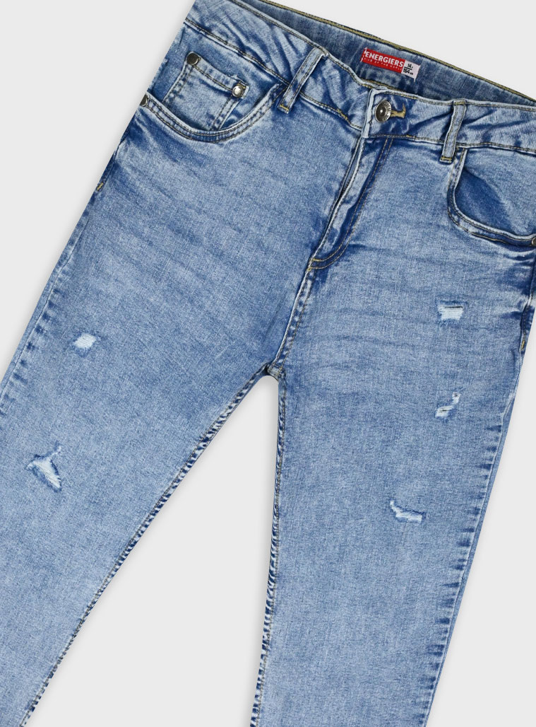 Slim fit jeans for boys | LIGHT BLUE DENIM