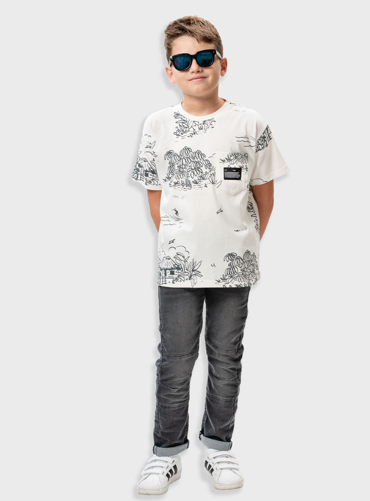 Jogger jeans for boys | BLACK DENIM