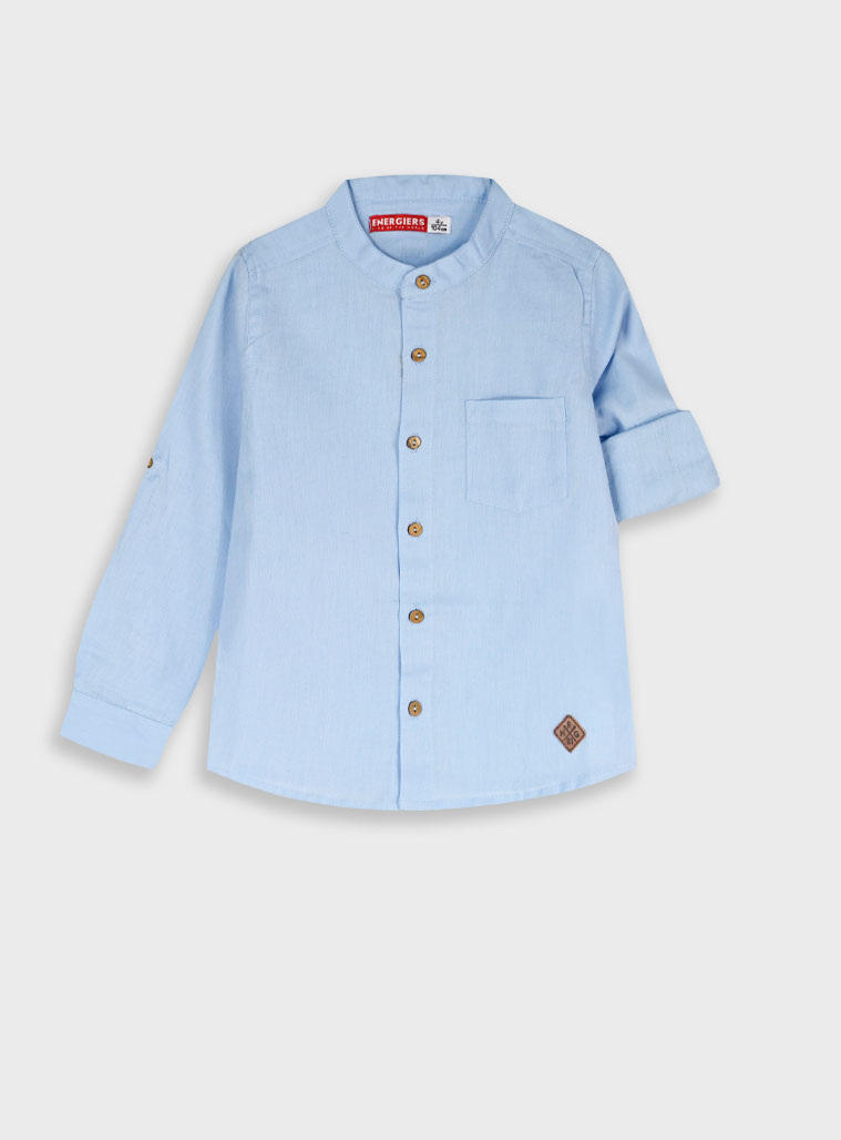 Button down shirt for boys | LIGHT BLUE