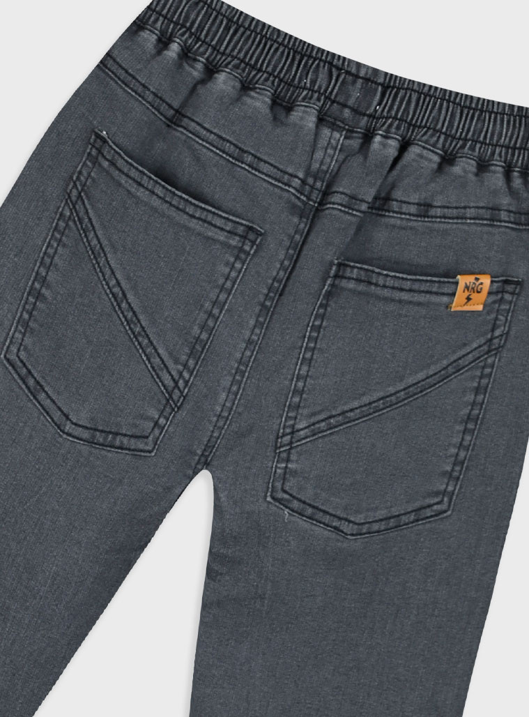 Τζην jogger για αγόρι | ΓΚΡΙ ΤΖΗΝ