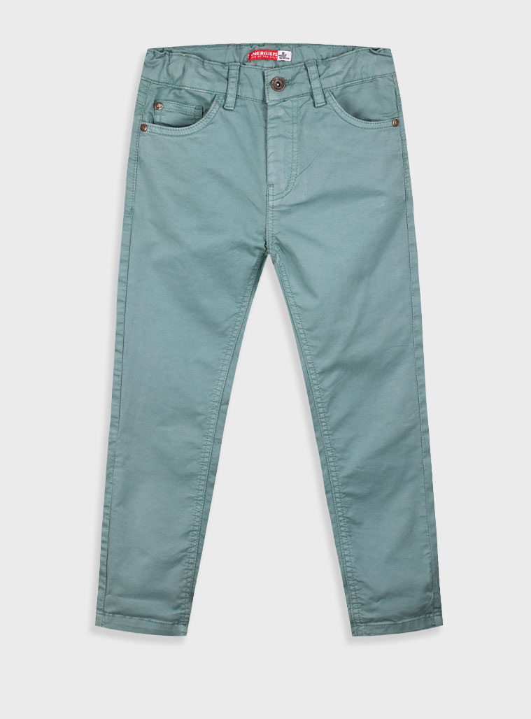 Wide leg pants for boys | DESERT GREEN