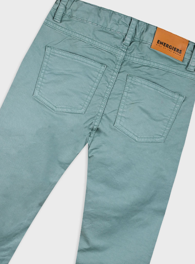 Wide leg pants for boys | DESERT GREEN