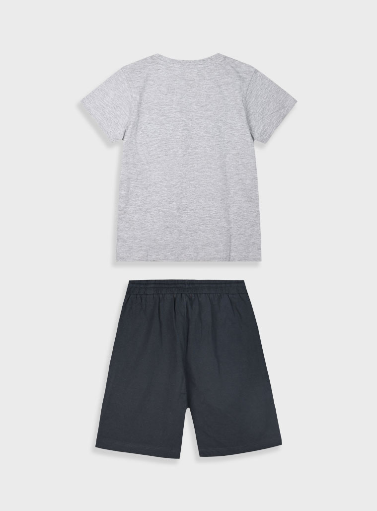 Σετ με τύπωμα για αγόρι | ΜΑΥΡΟ