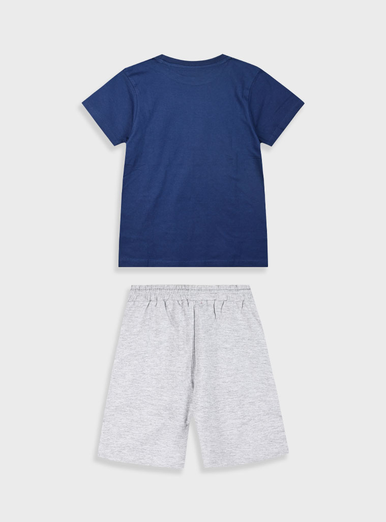 Σετ με τύπωμα για αγόρι | ΜΕΛΑΝΖΕ