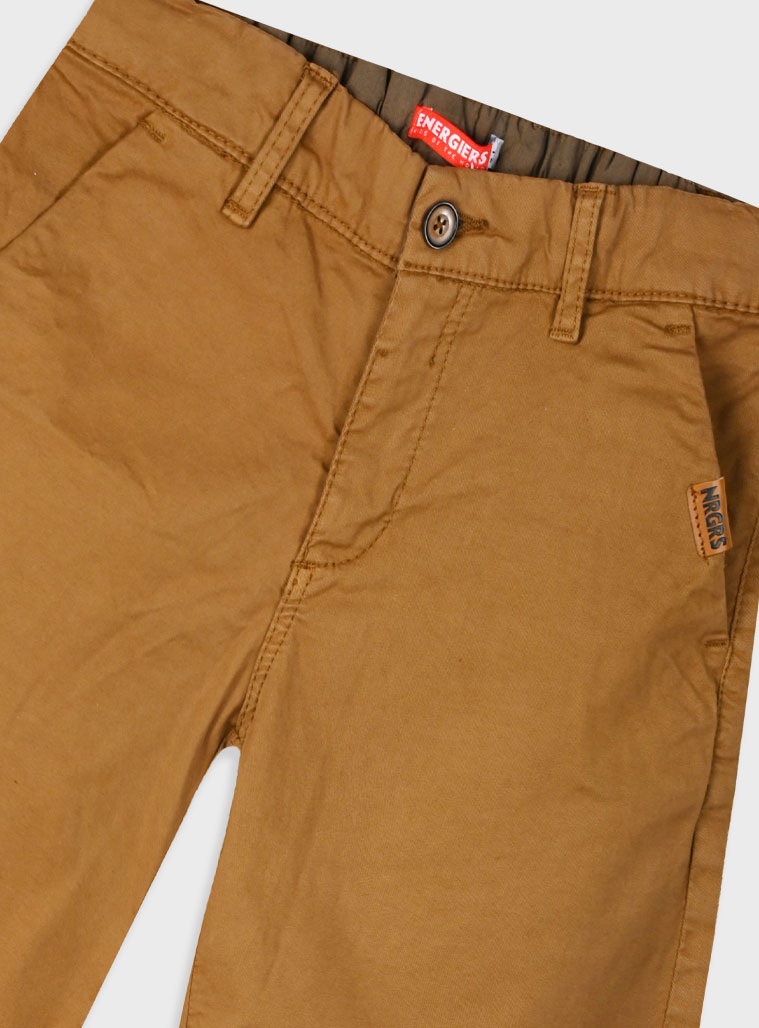 Chinos bermuda for boys | CHOCOLATE