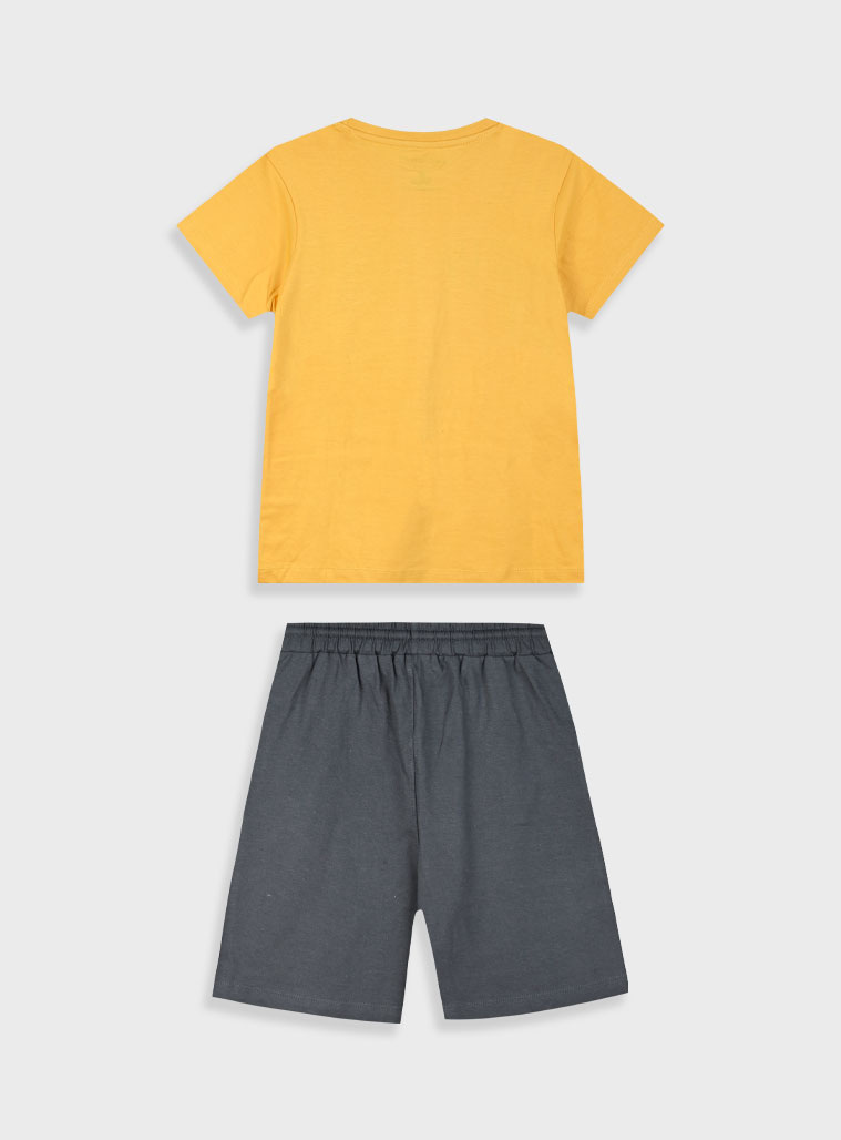 Σετ με τύπωμα για αγόρι | ΑΝΘΡΑΚΙ