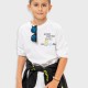 T-shirt with print for boys | WHITE