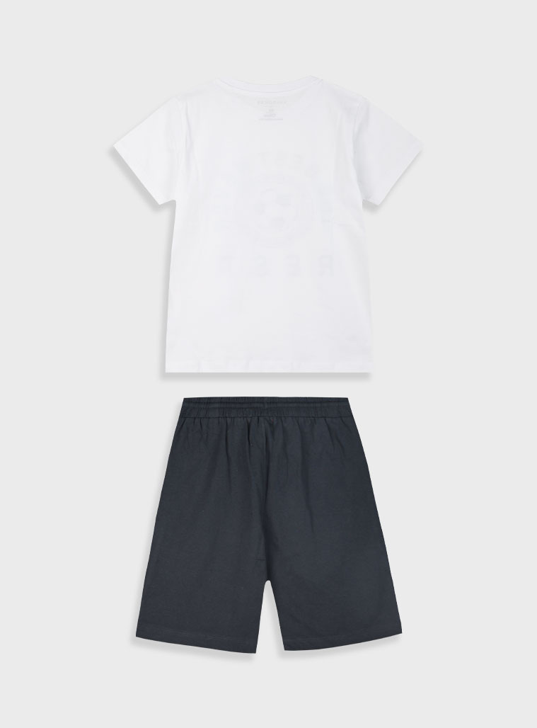 Σετ με τύπωμα για αγόρι | ΜΑΥΡΟ