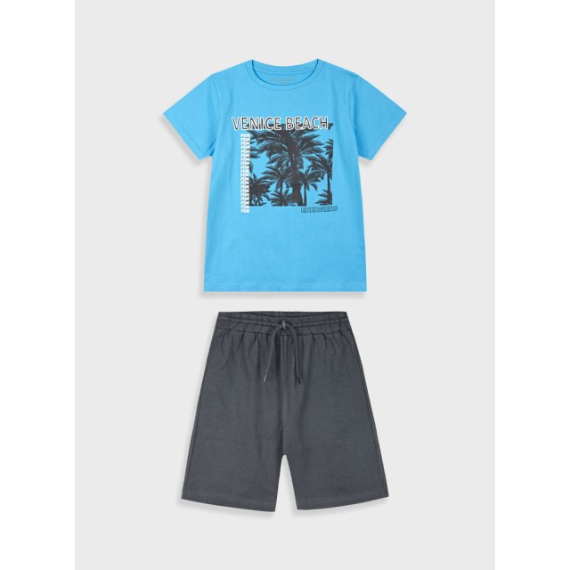 Σετ με τύπωμα για αγόρι | ΑΝΘΡΑΚΙ