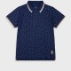 Printed polo for boys | NAVY