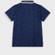 Printed polo for boys | NAVY