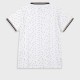 Printed polo for boys | WHITE